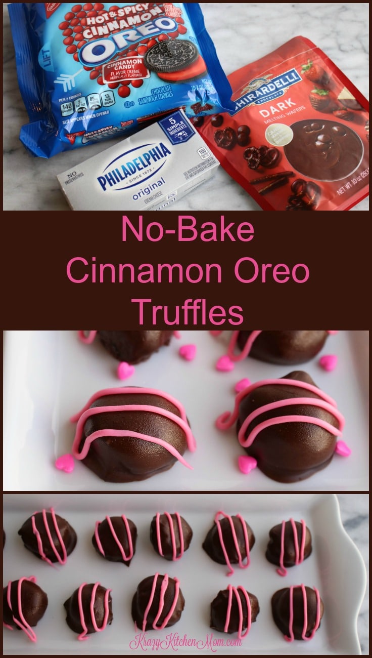 No-Bake Cinnamon Oreo Truffles