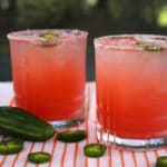 Spicy Salty Dog Cocktail