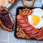 20 Minute Baked Bean Breakfast Skillet