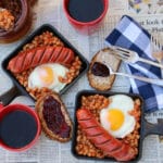 20 Minute Baked Bean Breakfast Skillet