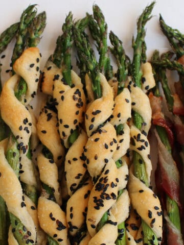 Roasted Asparagus Three Ways