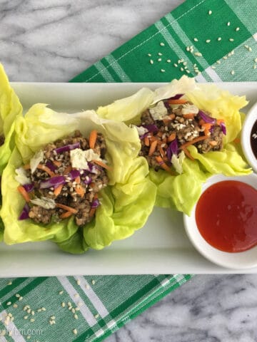 Egg Roll Lettuce Wraps