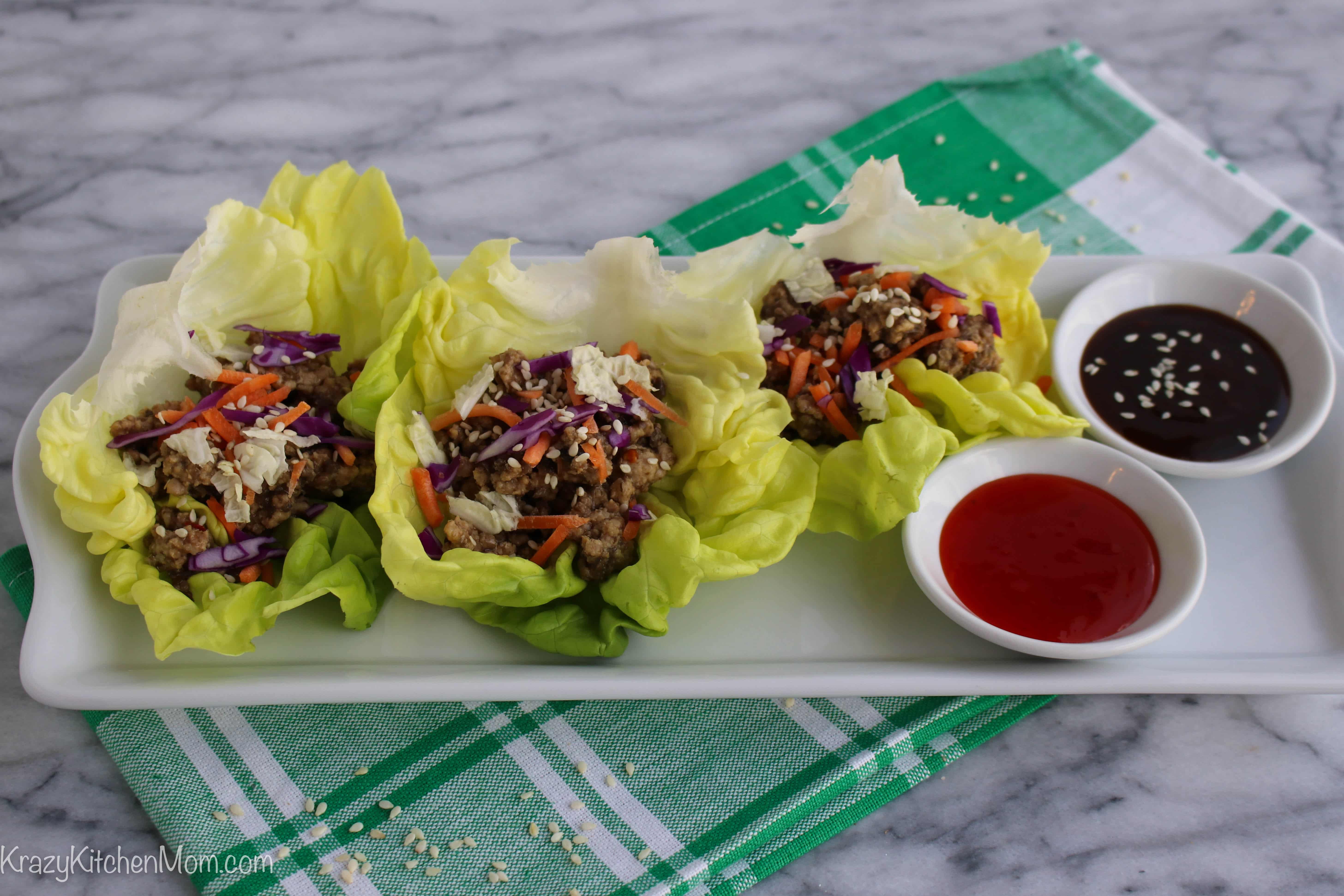 Egg Roll Lettuce Wraps