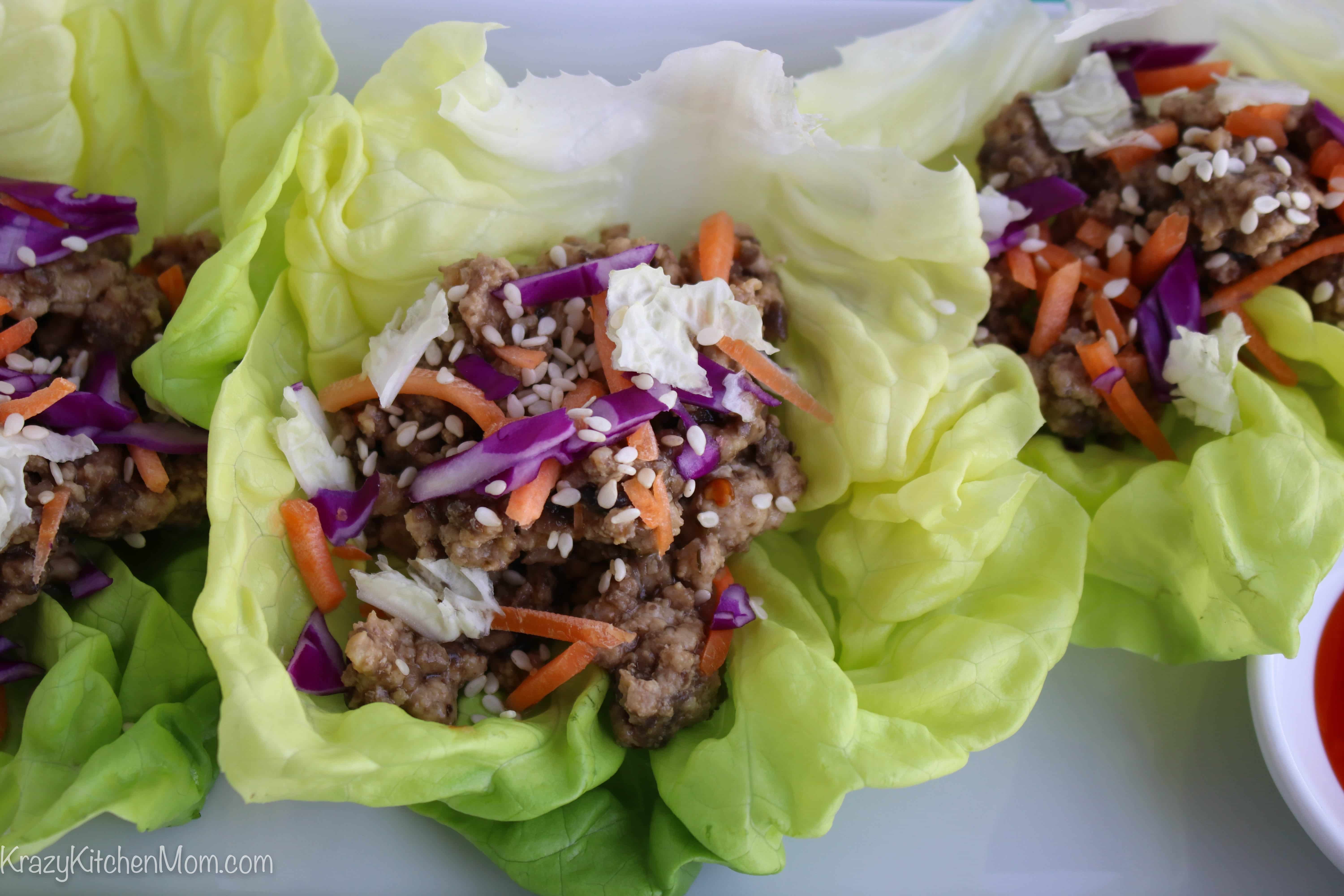 Egg Roll Lettuce Wraps