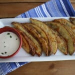 Parmesan Herb Baked Potato Wedges