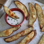 Parmesan Herb Baked Potato Wedges