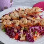 Shrimp with Spicy Apple Slaw