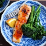 Spicy Orange Glazed Salmon