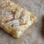 Lemon Cream Cheese Puff Pastry Braid