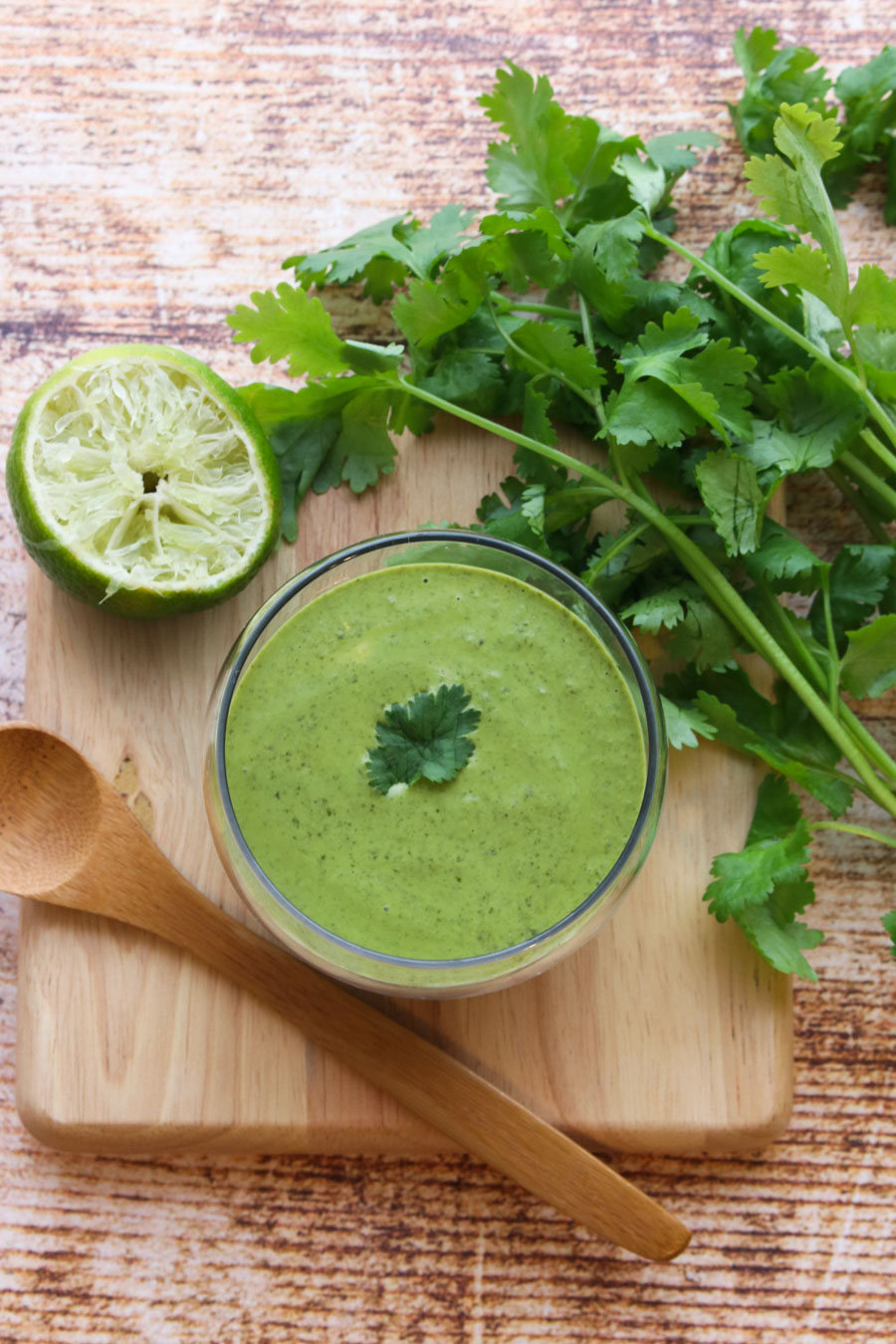 Cilantro Lime Sauce - Blender Recipe - Krazy Kitchen Mom