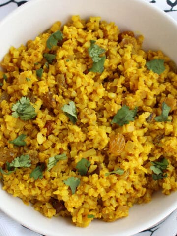 Curried Cauliflower Rice