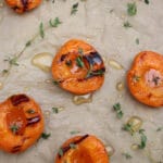 Honey and Thyme Grilled Apricots