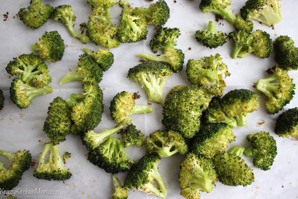 Oven Roasted Broccoli with Lemon Aioli