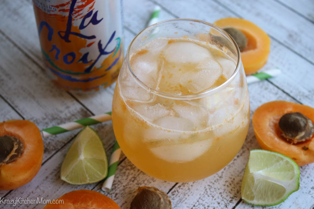 Sparkling Apricot Margaritas