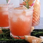 Rosemary Salty Dog Cocktail