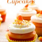 Candy Corn Cupcakes