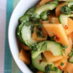 cucumber melon salad