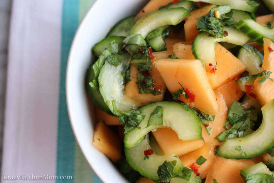 cucumber melon salad