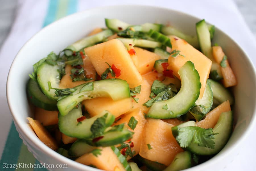 cucumber melon salad