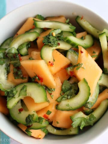 cucumber melon salad