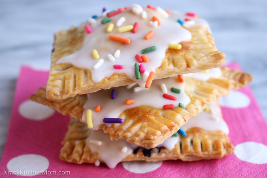Homemade Berry Poptart Pastries