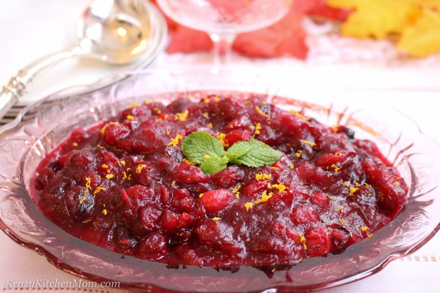 Cranberry Sauce with Cardamom and Cinnamon