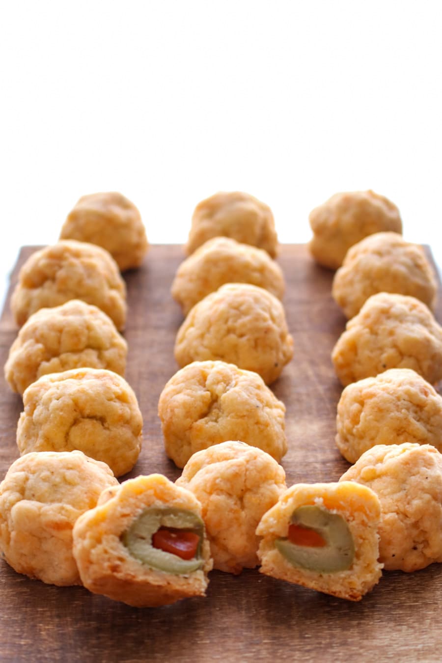 Four Ingredient Olive Cheese Bites Krazy Kitchen Mom