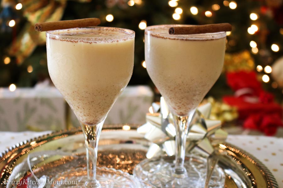 Salted Butterscotch Bourbon Eggnog - Gastronom Cocktails