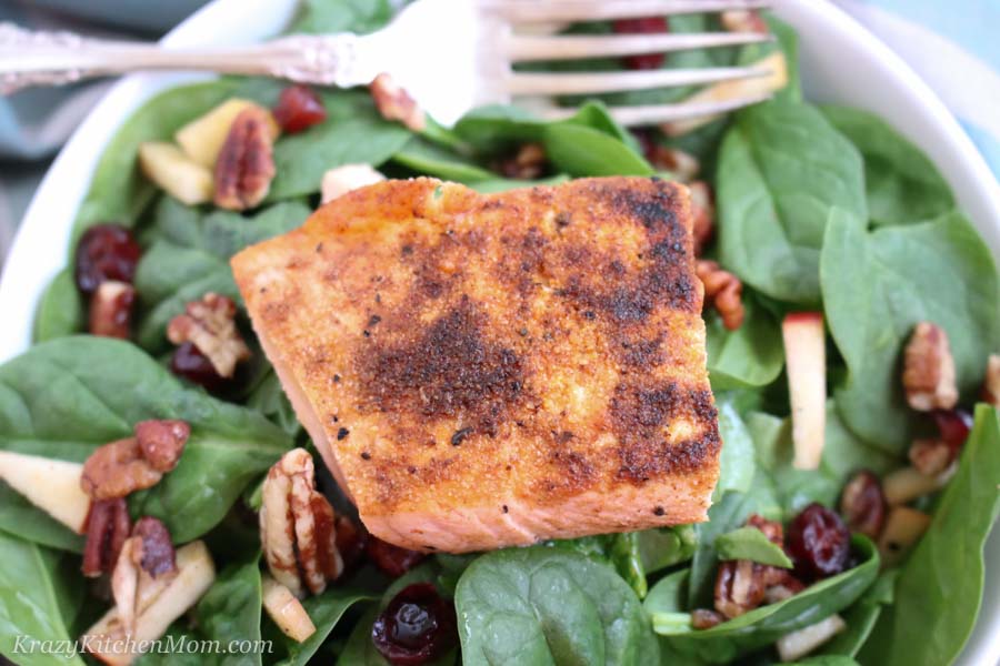 Winter Salmon Salad