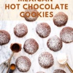 Mexican hot chocolate cookies