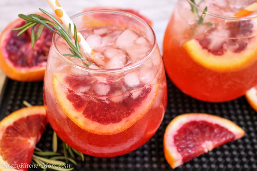 Blood Orange Aperol Spritz