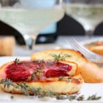 Grilled Halloumi Cheese with Blood Oranges