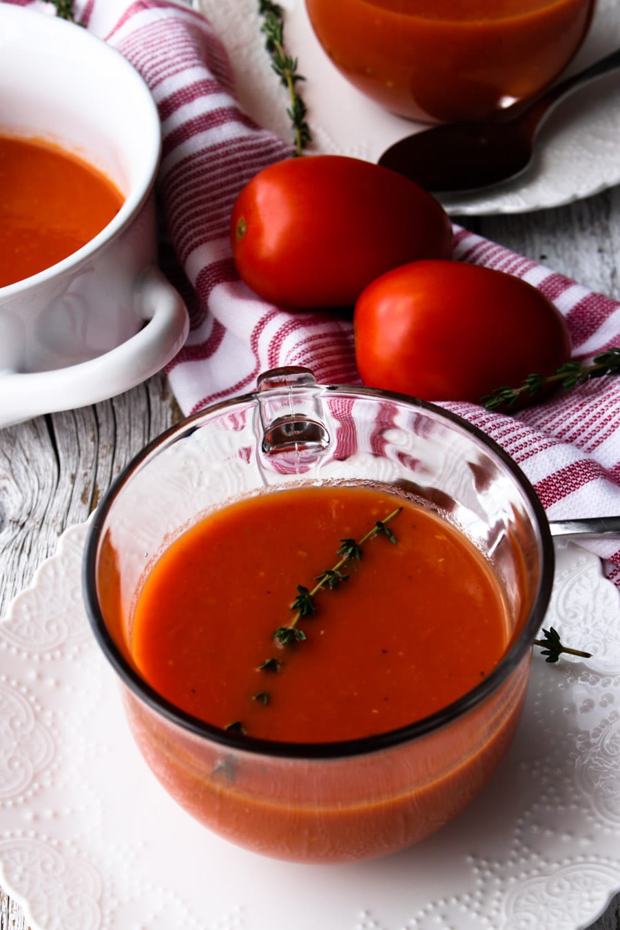 Low Carb Low Calorie Homemade Tomato Soup Krazy Kitchen Mom