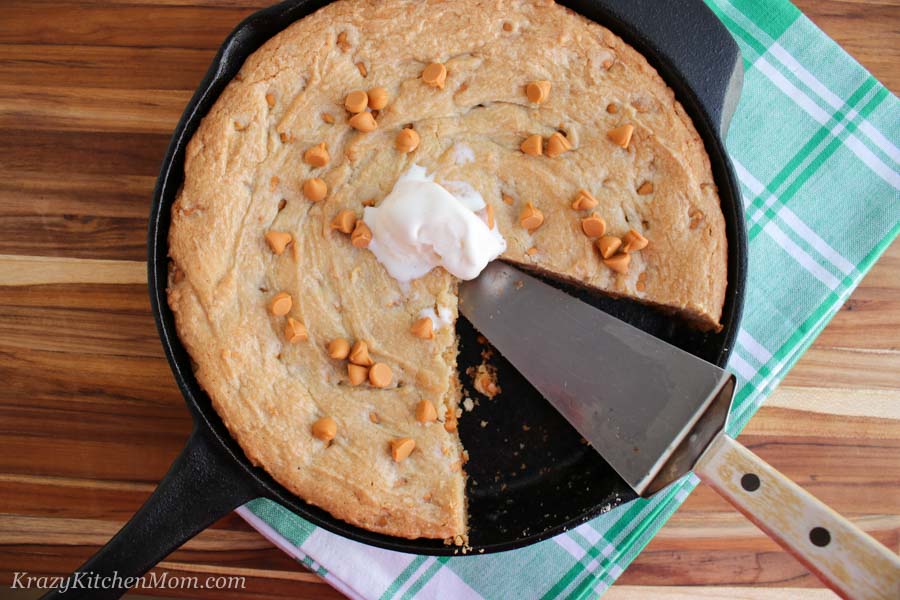 Butterscotch Skillet Blondies