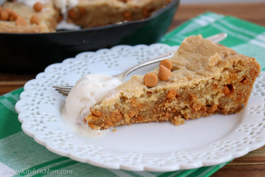 Butterscotch Skillet Blondies