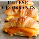 Egg Ham Cheese Croissants