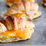 Egg Ham Cheese Croissants