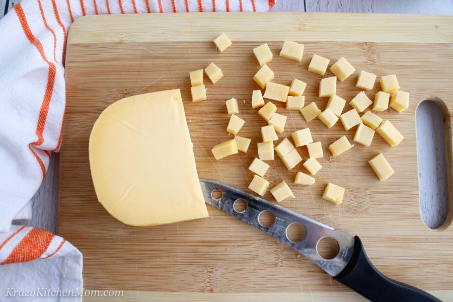 One Ingredient Gouda Cheese Puffs LowCarb Krazy Kitchen Mom