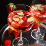 Strawberry Gin Spritzer