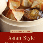 Air Fryer Asian Style Pork Wontons