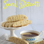 LEMON POPPY SEED BISCOTTI