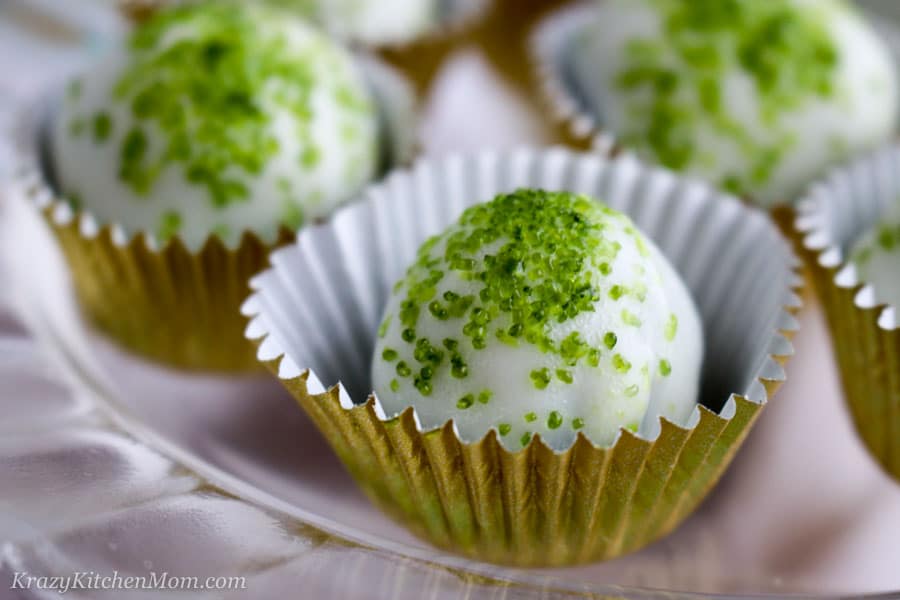 No Bake Mint Oreo Cookie Balls