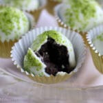 No Bake Mint Oreo Cookie Balls