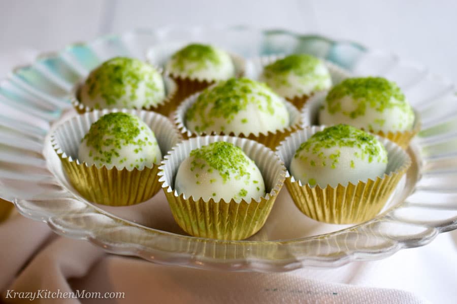 No Bake Mint Oreo Cookie Balls 