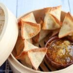 Air Fryer Asian Style Pork Wontons