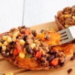 Tex Mex Stuffed Sweet Potatoes