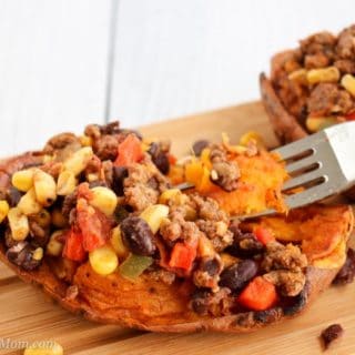 Tex Mex Stuffed Sweet Potatoes