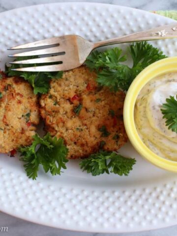 Air Fryer Salmon Patties