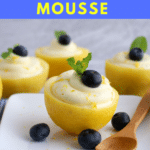 Lemon cheesecake mousse