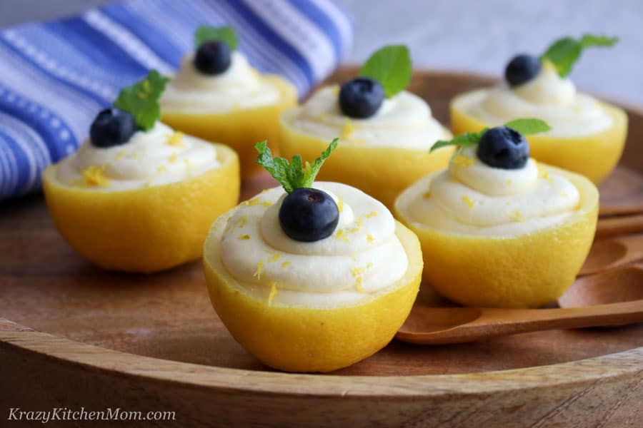 Lemon cheesecake mousse